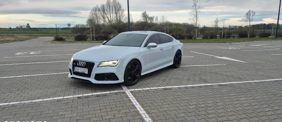 audi Audi RS7 cena 158000 przebieg: 170000, rok produkcji 2014 z Wrocław